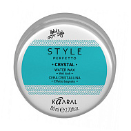Kaaral Style perfetto crystal water wax Воск для волос с блеском